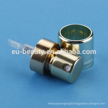 shiny gold 0.08cc perfume sprayer head